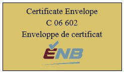 CertificateEnvelope-Enveloppecertifiate